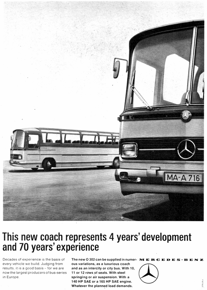 1965 Mercedes-Benz Bus Coach